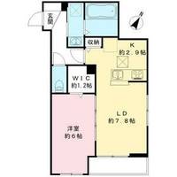 兵庫県神戸市中央区神若通1丁目(アパート)の賃貸物件の間取り