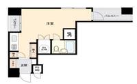 大阪府大阪市中央区内本町1丁目(マンション)の賃貸物件の間取り