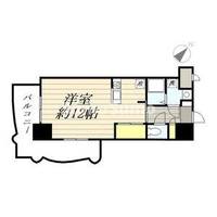 福岡県福岡市博多区博多駅前1丁目(マンション)の賃貸物件の間取り