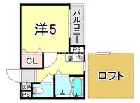 アグレアーブル塚口の間取り