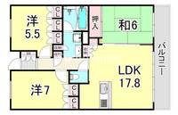 物件の間取り画像