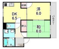 フレグランス本多聞 の間取り