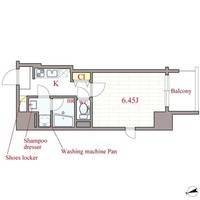 大阪府大阪市西区本田4丁目(マンション)の賃貸物件の間取り