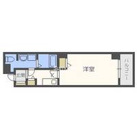 大阪府大阪市浪速区桜川3丁目(マンション)の賃貸物件の間取り