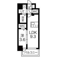 大阪府大阪市浪速区塩草3丁目(マンション)の賃貸物件の間取り