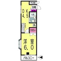 プラザ新保の間取り