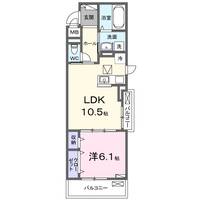 クラールの間取り