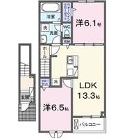 物件の間取り画像