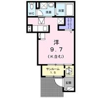 SUZURANⅡの間取り