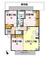 物件の間取り画像