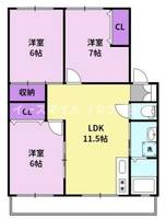 物件の間取り画像