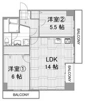 物件の間取り画像