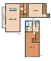 G・ROSSO B棟(ジーロッソビートウ)の間取り