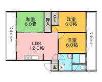 物件の間取り画像