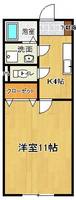 ユノソハイツの間取り