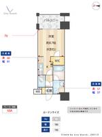パークリュクス大手門monoの間取り