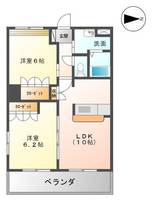 PRENDRE CHATEAU205の間取り