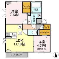 物件の間取り画像