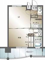 エンクレスト博多の間取り