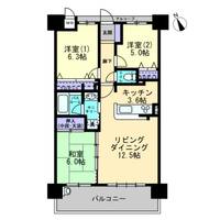 アルファスマート西国分 の間取り