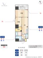 モダンパラッツォ博多駅南Ⅱの間取り