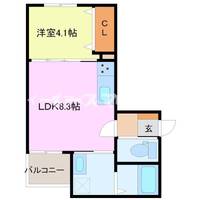 T-Regno田主丸の間取り