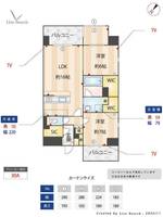 ラ・シルフィード博多駅南の間取り