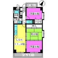 アバンダントTOU305●の間取り