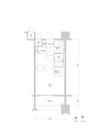 エンクレスト博多EXCEEDの間取り