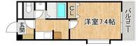 メゾンドアブリールの間取り