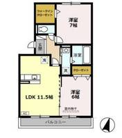 物件の間取り画像