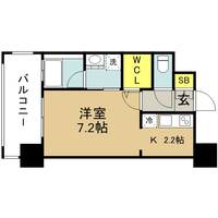 エンクレスト天神AVANTの間取り