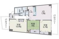 物件の間取り画像