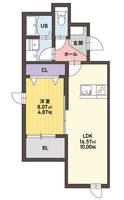 VIRIO合川の間取り