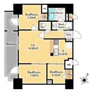 物件の間取り画像