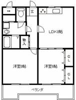 物件の間取り画像