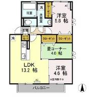 物件の間取り画像