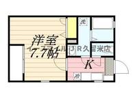 リブレア津福駅前202の間取り