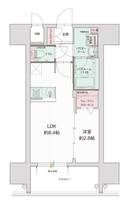 グランフォーレ久留米駅プレミアの間取り