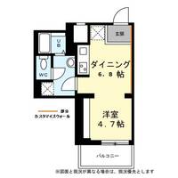 アールリエット津田沼0108の間取り