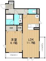 鎌倉サニーサイド0301の間取り
