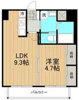 リヴァージュ湘南茅ヶ崎0406の間取り
