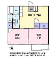 コーポ三晃B0201の間取り