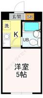 オレンジハイツの間取り