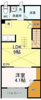 ルミエール・エタンセルsix0206の間取り