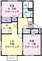 物件の間取り画像