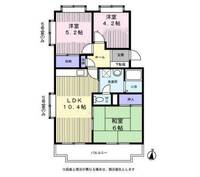 パティオ鵠沼0201の間取り