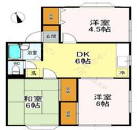ハウス・シゲ0101の間取り