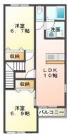 物件の間取り画像