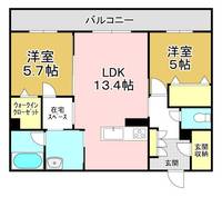 物件の間取り画像